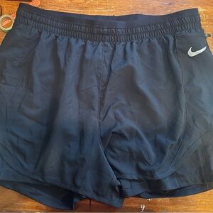 Nike Black Dri-FIT Running Shorts